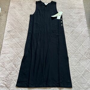 NWT Vintage Deadstock Original TY Wear Open Slit Maxi Dress Women’s Size 10